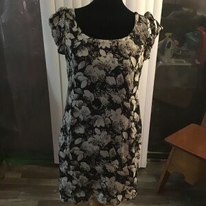 BCBGENERATION FLORAL MINI DRESS